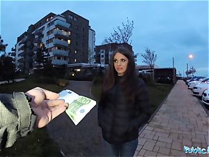 Public Agent uber-sexy timid Russian babe plowed by a stranger